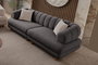 Atelier Del Sofa Gloria - Sofá de 3 Plazas Antracita